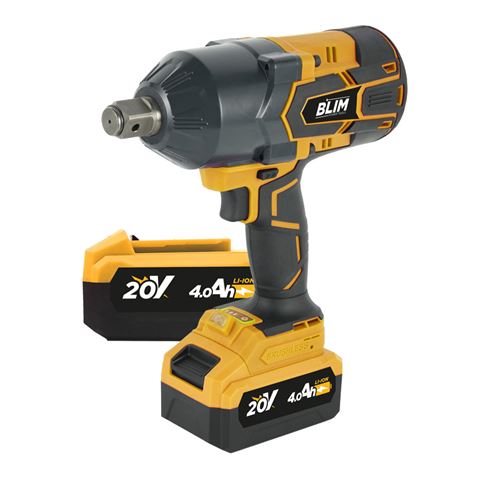 Llave Impacto S/Carbones 1300Nm | 20V | 2 Baterías 4Ah BLIM