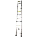Escalera Telescópica Aluminio 10 Peldaños (1x10)