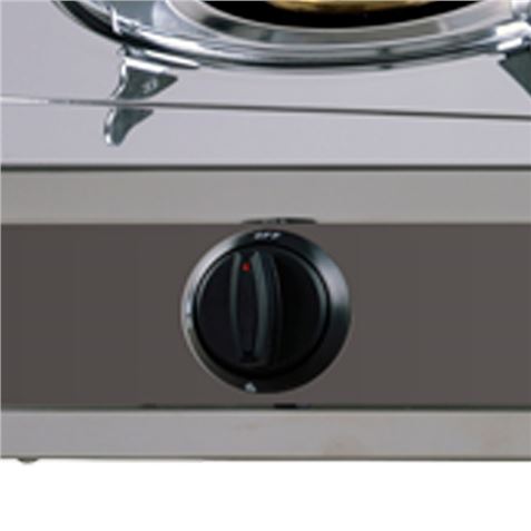 Cocina Gas Inox 2 Fuegos Serie Strong MUVIP