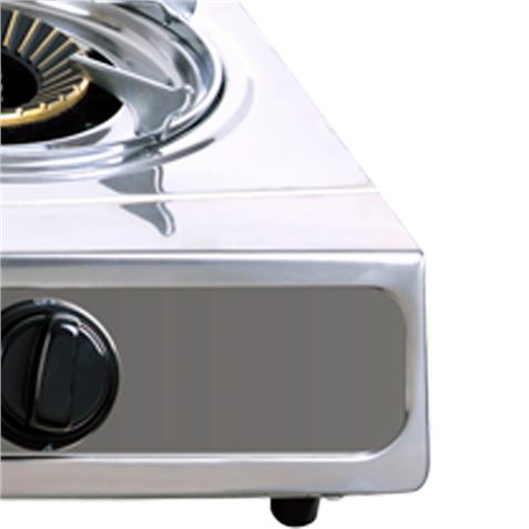 Cocina Gas Inox 3 Fuegos Serie Strong MUVIP