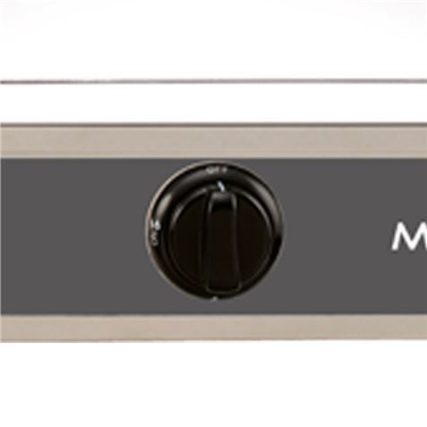 Cocina Gas Inox 3 Fuegos Serie Strong + Tapa MUVIP