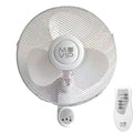 Ventilador de Pared 45W 3 Velocidades con Mando a Distancia MUVIP
