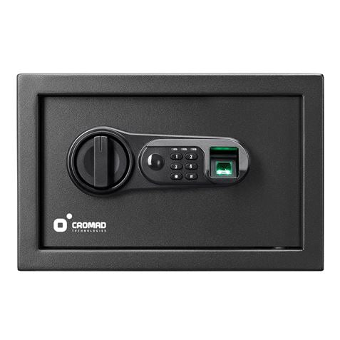 Caja Fuerte Electrónica con Detector de Huella 200x310x200mm CROMAD