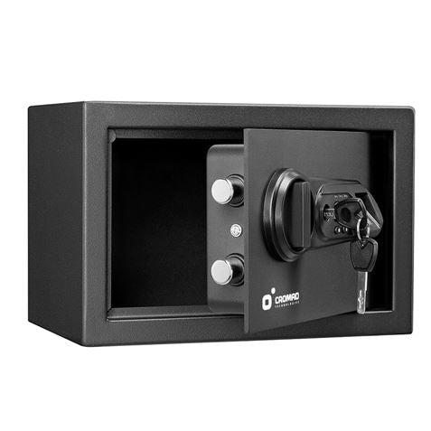 Caja Fuerte Electrónica con Detector de Huella 200x310x200mm CROMAD