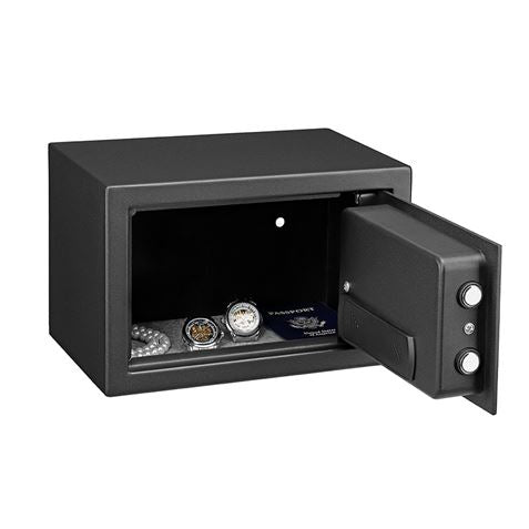 Caja Fuerte Electrónica con Detector de Huella 200x310x200mm CROMAD