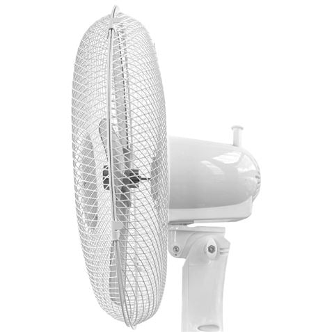 Ventilador de Pie Solar 40cm | Luz | USB | 12000mAh | 4 Velocidades