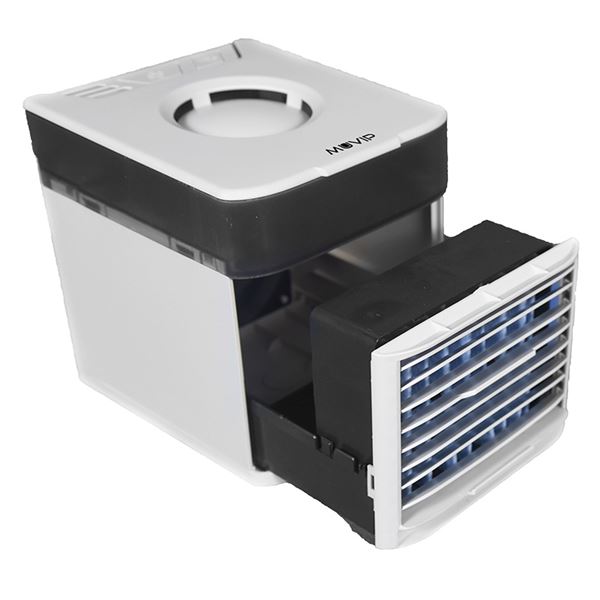 Mini Climatizador Portátil 10W con Luz LED 7 Colores MUVIP