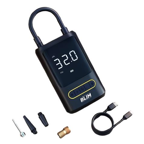 Compresor de Aire Portátil 150PSI 80W + Powerbank BLIM
