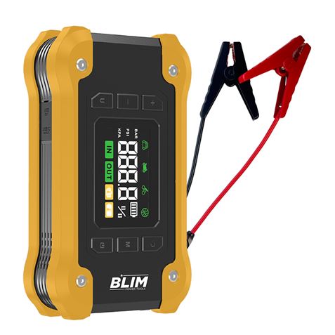 Arrancador Baterías 4 en 1 con Compresor y Powerbank 16.000 mAh BLIM