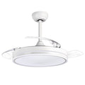 Ventilador de Techo con Aspas Retráctiles y Luz LED