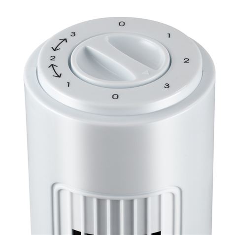 Ventilador de Torre 50W 3 Velocidades MUVIP Blanco