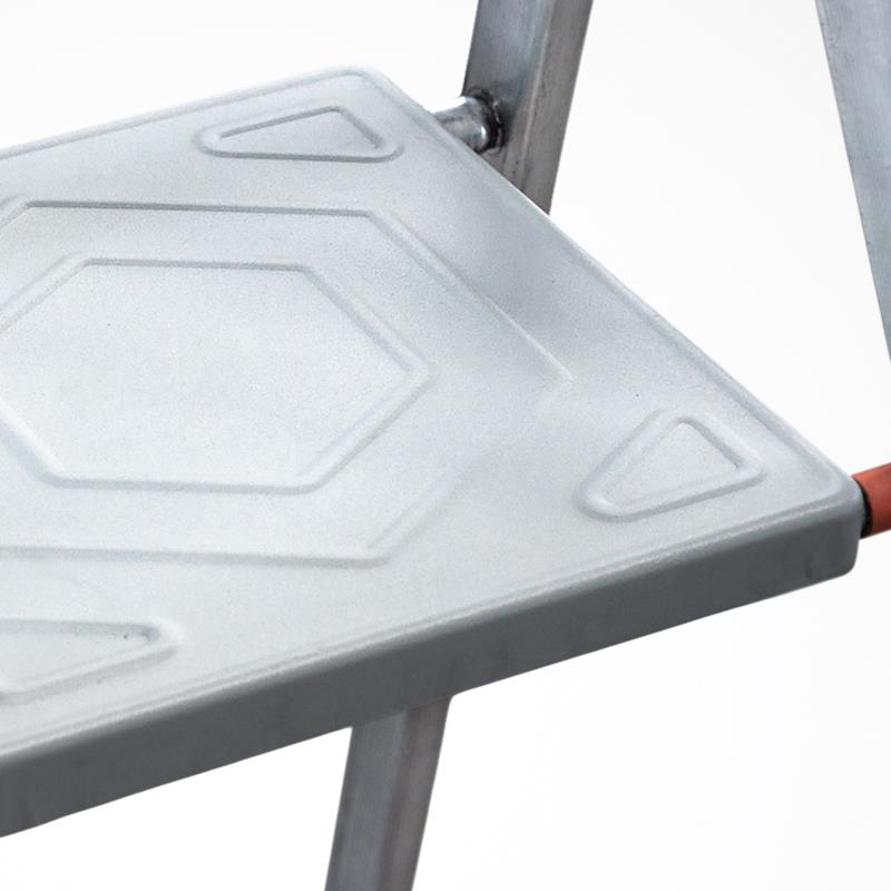 Escalera Aluminio 6 Peldaños con Cinta Airmec
